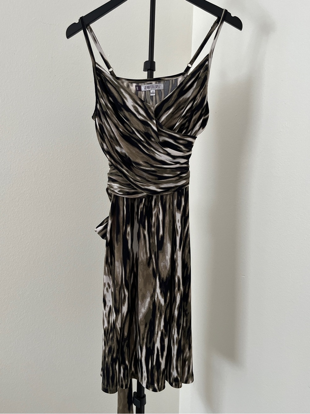 ⭐ Jennifer Lopez Draped Date Night Dress | Resort + Cruise + Wedding | Medium